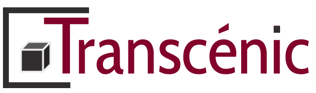Logo Transcénic rouge